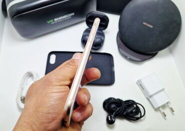 Apple iPhone: IPhone 8, Б/у, 128 ГБ, Коралловый, Чехол, 100 % — 7