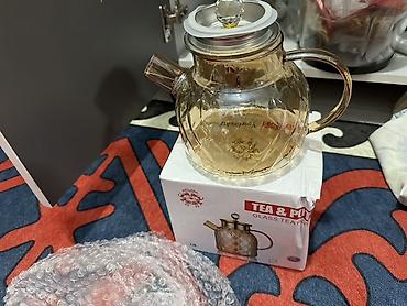pot: Стеклянный чайник TEA & POT, 1.0 л - Объем: 1 литр (указано на — 1