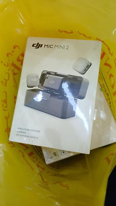 mikrofon: DJI Mic Mini 2 — peşəkar səviyyəli simsiz mikrofon sistemi — 1