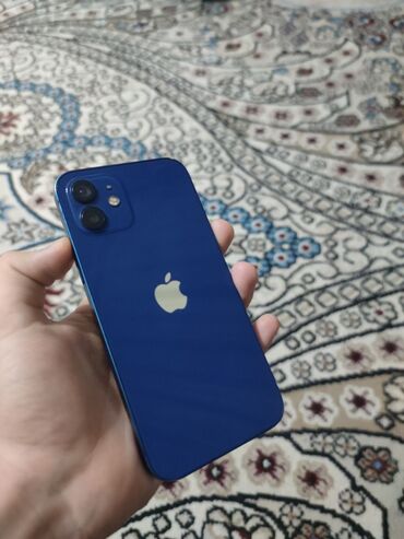 айфон xs 256gb: IPhone 12, Колдонулган, 64 ГБ, Sierra Blue, 78 %