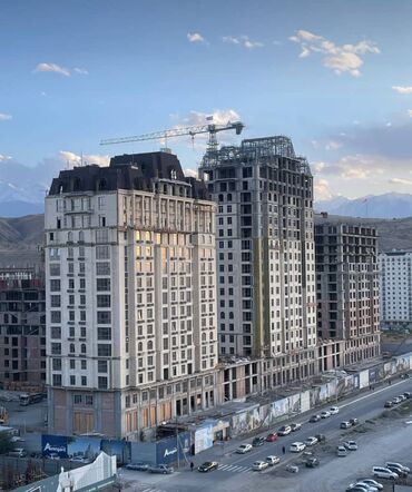 Продажа квартир: 2 комнаты, 77 м², Элитка, 6 этаж, ПСО (под самоотделку)