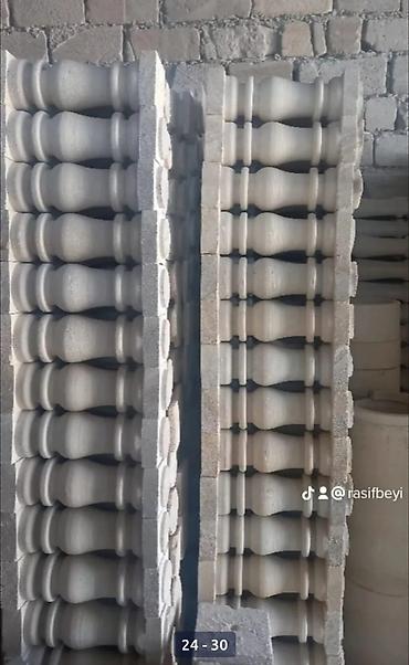 Новое на lalafo: Təbii daşdan balyustr (balyustrada) məhəccər sütunları - Material — 10