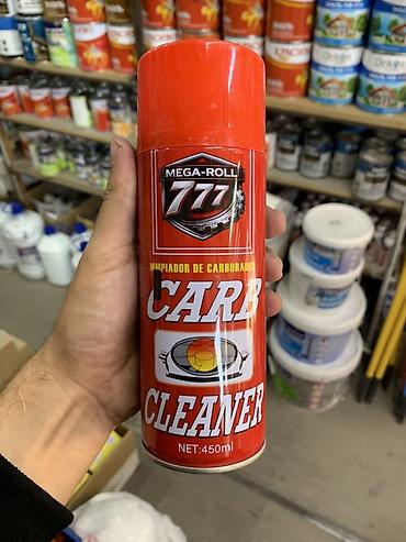 Аксессуары и тюнинг: Аэрозольный очиститель карбюратора MEGA-ROLL 777 Carb Cleaner, объем — 1