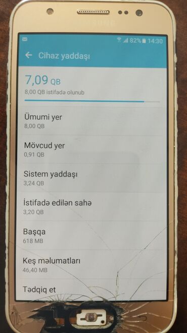 Samsung: Samsung Galaxy J5, rəng - Qızılı