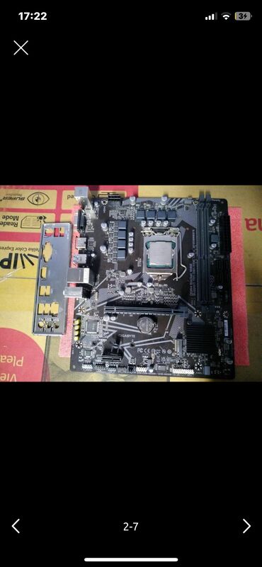 оперативная память ddr3l sdram: Материнская плата, Новый, Gigabyte, LGA1200, Mini-ATX, Для ПК
