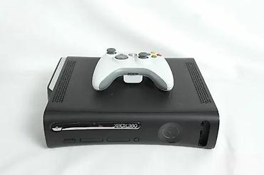 Ostale igre i konzole: U ponudi XBOX 360. Konzola je vrlo korektno očuvana sa malim znakovima — 12