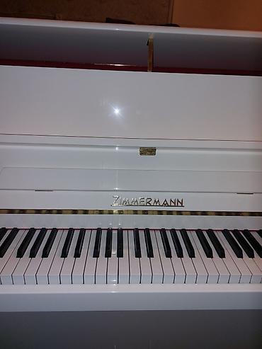 Klavişli alətlər: Pianino ZİMMERMANN Almaniya stehsalı. İdeal vəziyyədə. Cadrılma və — 3
