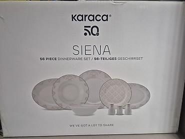balıq satışı: 🍽️ Karaca Siena 56 parçalı yemək dəsti satılır. ✨ Yeni və zövqlü — 1