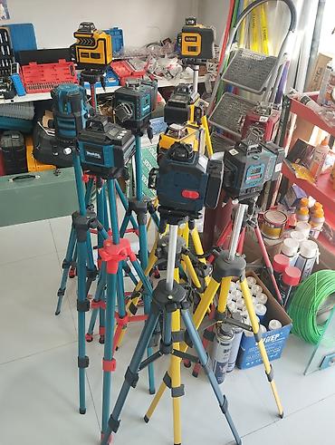 Lazer nivelirlər və stativlər – peşəkar ölçü-alətləri dəsti - lalafo.az -da Lazer nivelirlər və stativlər – peşəkar ölçü-alətləri dəsti -