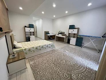 терассой: 3 комнаты, 136 м², Бишкек Парк ТРЦ Элитка, 2 этаж, Дизайнерский ремонт — 3