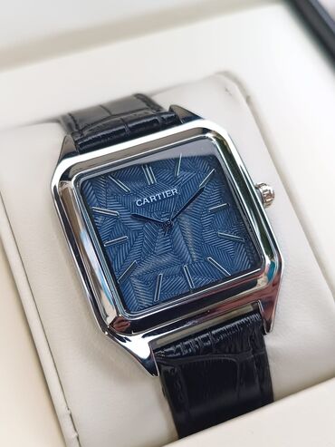 Qol saatları: Yeni, Qol saatı, Cartier, rəng - Qara — 8