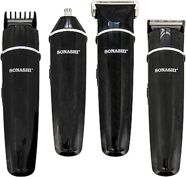 Trimmerlər və saç qırxan maşınlar: Sonashi 1014U - Trimmer dəsti 7n1 ⚙️Məhsulun xüsusiyyətləri:⬇️ Çox — 12