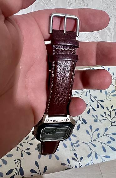 бу шакек: Спорттук сааттар саат, Casio (G-Shock), Таймер жана секунда өлчөгүч, Суу өткөрбөөчү, Асыл нуска, Эркектердики, Колдонулган — 9