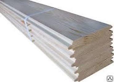 Вагонка: Вагонка, Сосна, Для стены, Имитация бруса — 6