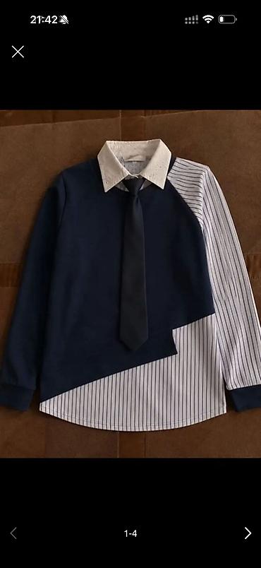 Svitşotlar: ✨ Qadın bluzu – fərqli və modern model ✨ M,L,Xl Gündəlik geyimə həm — 2