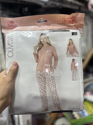 Пижамы: Пижамы в клетку Пижама женская рынок Орто-Сай «Оберон» 1️⃣📍7 ряд 122 — 17