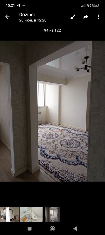 1 комнатная квартира в канте: 2 комнаты, 50 м², Элитка, 9 этаж, Евроремонт
