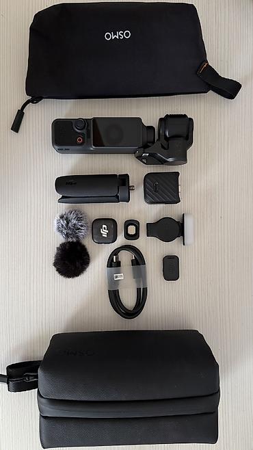 Видеокамералар: Продаю DJI Osmo Pocket 4 Creator Combo Камера практически новая — 1