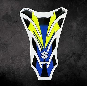 icon hunter: Tank Pad Suzuki GSXR Fluo žuta - 3d stikeri za motore-1980 📌 Opis — 3