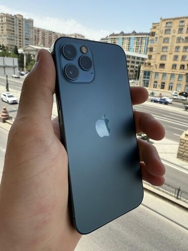 iphone 12 bakida: IPhone 12 Pro, 128 GB, Pacific Blue, Face ID