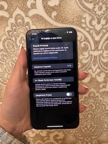 i̇phone 11 pro: IPhone 11 Pro Max, 64 GB, Qızılı, Face ID — 3