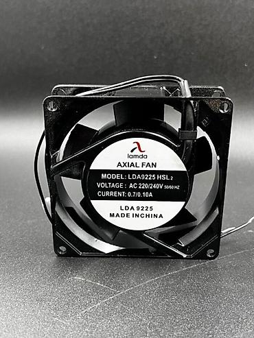 Комплектующие для ПК: 9x9x2.5 fan 220V 9x9x2,5 fan 220V Lamda LDA9225 HSL2 Aksial Fan — 7