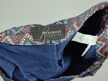 sincere spodnie: Reserved, Spodnie materiałowe damskie, rozmiar L — 4