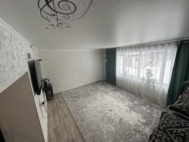 шторы для зала: 75 м², 2 комнаты, Свежий ремонт С мебелью