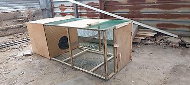 Товары и оборудование для с/х животных: Переносная клетка для цыплят 🔥🔥🔥 Уличный вольер/курятник из дерева с — 4