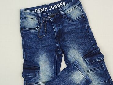 pepe jeans spodenki: Spodnie jeansowe, Pepperts!, 7 lat, 116/122, stan - Dobry