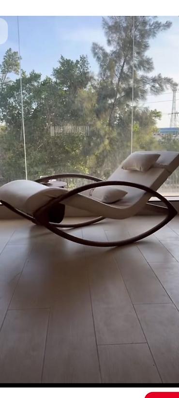 Müasir dizaynlı yelləncək şezlonq/kreslo - Ergonomik, uzanaraq