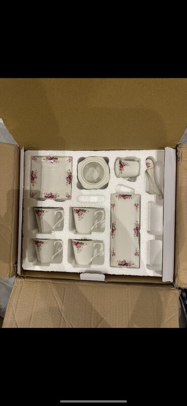 karaca serviz: Чайный набор, цвет - Белый, 6 персон, Турция