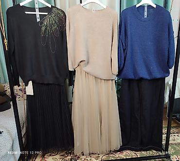 Повседневные платья: Вязаные платья и костюмы - Модели: приталенные вязаные платья на — 8