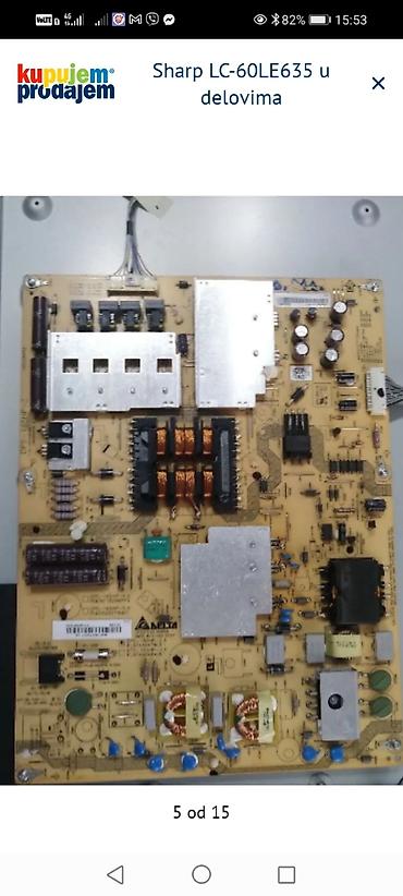 Aksesoari za TV i video: Sharp LC-60LE635 – delovi i module Dostupni originalni delovi sa — 6