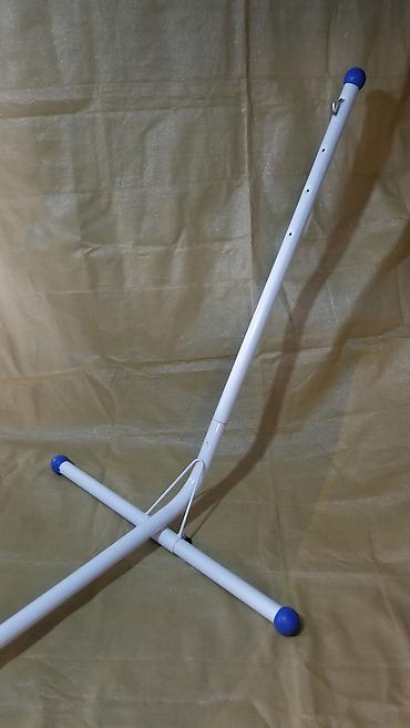 Другое для спорта и отдыха: ПРОДАМ ОПОРА для подвесного гамака из профильной стальной трубы 30х30 — 11