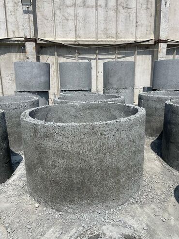 Железобетонные (ЖБИ) кольца для септика: Железобетонное (ЖБИ) кольцо для септика Размер: 75 x 90 x 8 см, Бесплатная установка, В розницу — 4