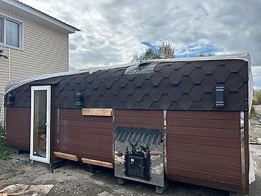 Продажа дач: Баня квадробочка Габариты Длина 6 м Ширина 2.45 Высота 2.4 Материал — 8