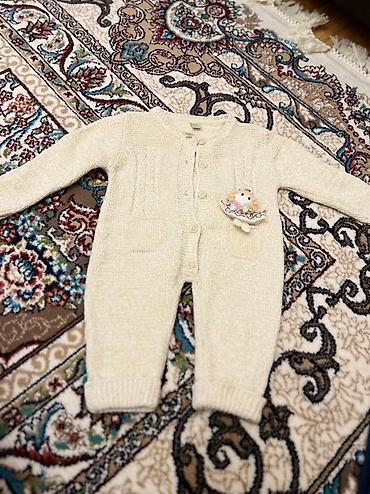 kinder one piece: Təzə Uşaq üçün toxunma kombinezon 9-12 ay - Rəng: krem/ivory - — 1
