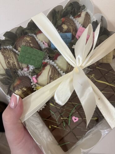 Готовые блюда, кулинария: Дубайский Шоколад, клубника в шоколаде Невероятно вкусный.В — 14