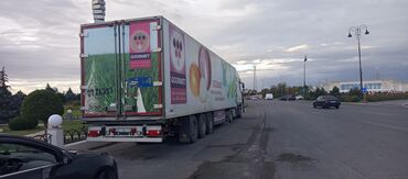 Tırlar: DAF XF traktor + soyuduculu yarımqoşqu - Marka/model: DAF XF (çekici) — 3