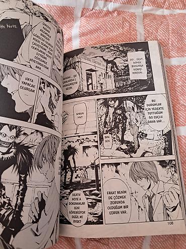 manga kitab: Манга- тетрадь смерти. В хорошем состоянии,нет помятых страниц — 3