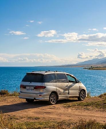 тайота в: Toyota Estima: 2004 г., 3 л, Автомат, Газ, Минивэн — 1