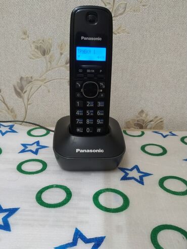 simsiz ev telefonu: Stasionar telefon Panasonic, Simsiz, İşlənmiş, Ünvandan götürmə