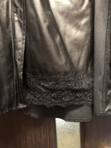 Рубашки: Двойка: рубашка, Майка из экокожи, размер M, Италия — 7