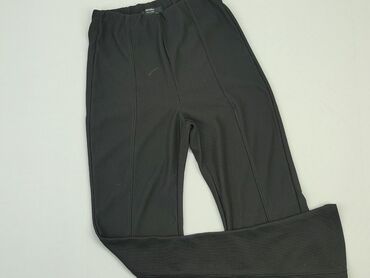 czarne spódnice jeansowe bershka: Spodnie materiałowe, Bershka, M, stan - Bardzo dobry