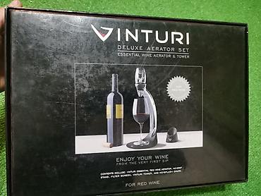 Сервировочная посуда и аксессуары: Vinturi Deluxe Aerator Set — набор для аэрации красного вина с — 2