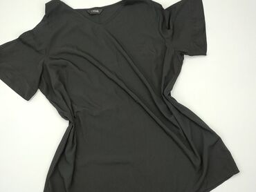 t shirty czarne z nadrukiem: T-shirt, XL (EU 42), condition - Very good