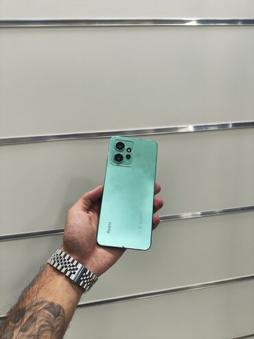 telefon redmi not 8: Xiaomi Redmi Note 12, 128 GB, rəng - Mavi, 
 Düyməli, Barmaq izi