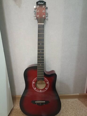 нейлоновые струны купить: Акустическая гитара 38" с вырезом (cutaway) + чехол. В отличном