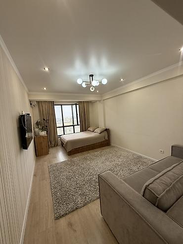 12: 1 комната, 49 м², Кок-Жар мкр Элитка, 12 этаж, Евроремонт — 1